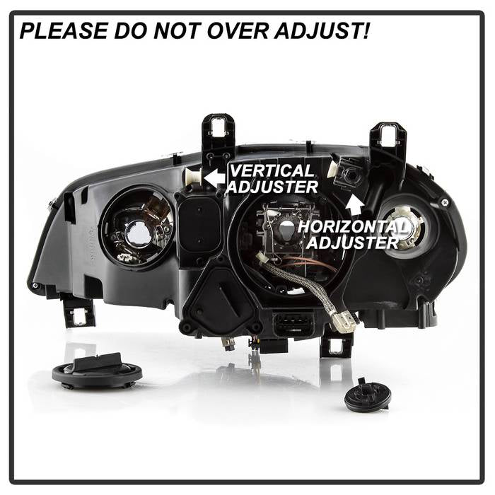 FR SPORT SPYDER xTune 07-10 BMW X5 Passenger Side HID AFS Projector Headlights - OEM Right...