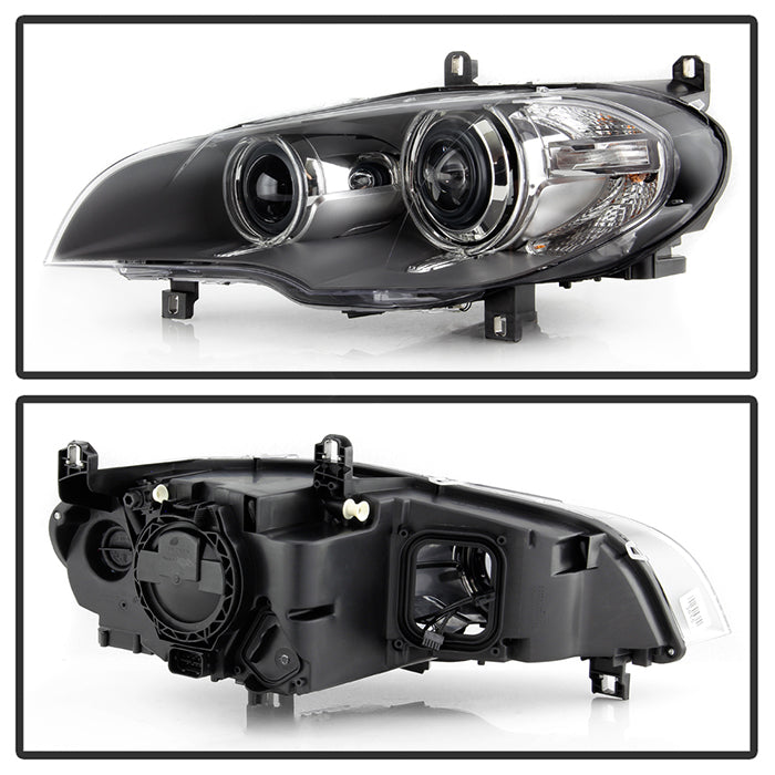 SPYDER xTune 11-13 BMW X5 Driver Side HID AFS Projector Headlights - OEM Left (PRO-JH-BX511-AFS-OE-L) 9943836
