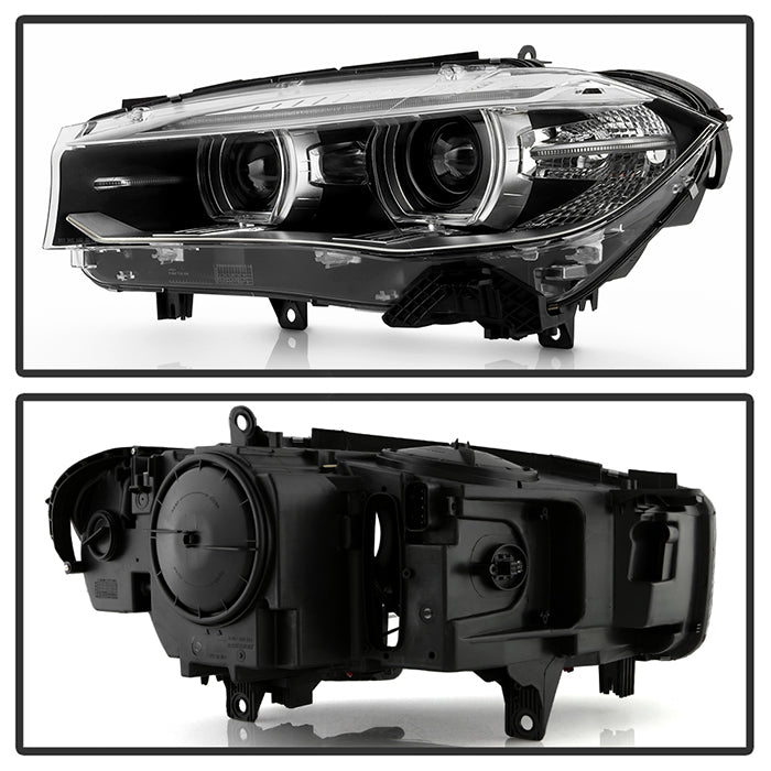 FR SPORT xTune BMW X5 14-18 Xenon HID/AFS Projector Headlights - OE Left PRO-JH-BX514-AFS-OE-L...