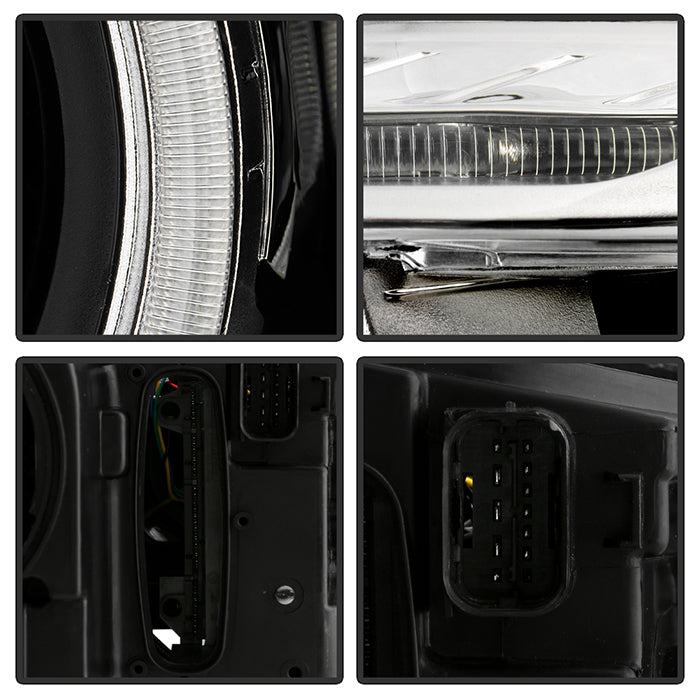 FR SPORT xTune BMW X5 14-18 Xenon HID/AFS Projector Headlights - OE Left PRO-JH-BX514-AFS-OE-L...