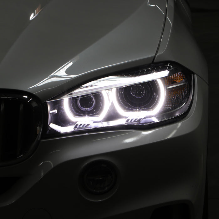 FR SPORT xTune BMW X5 14-18 Xenon HID/AFS Projector Headlights - OE Left PRO-JH-BX514-AFS-OE-L...