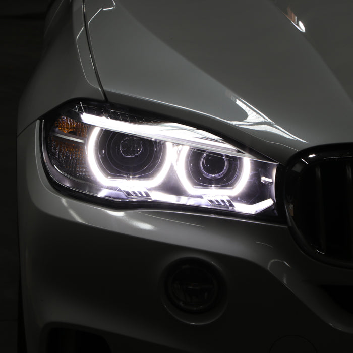 FR SPORT xTune BMW X5 14-18 Xenon HID/AFS Projector Headlights - OE Left PRO-JH-BX514-AFS-OE-L...
