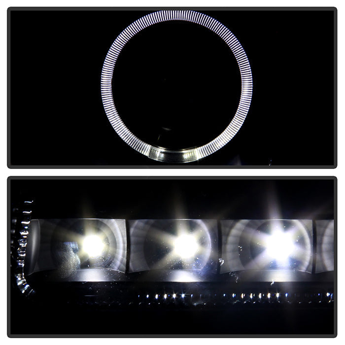 FR SPORT SPYDER Xtune Chrysler 300C 05-10 ( Not 300 ) Halo Projector Headlights Black...