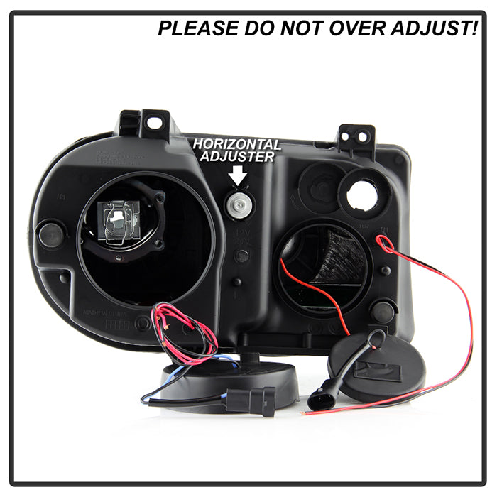 FR SPORT SPYDER Xtune Chrysler 300C 05-10 ( Not 300 ) Halo Projector Headlights Black...