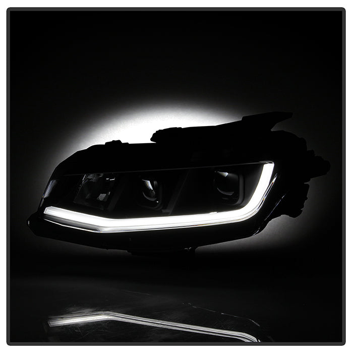 FR SPORT SPYDER xTune 16-18 Chevrolet Camaro Halogen Only Proj Headlights w/ DRL Tube - Black -...