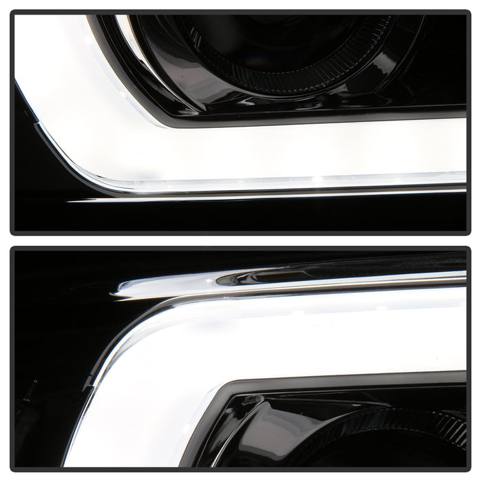 SPYDER Xtune Chevy Silverado 1500 14-15 Projector Headlights Light Bar Drl Chrome PRO-JH-CS14-LBDRL-C 9034985