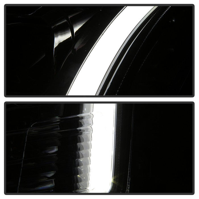 SPYDER xTune 06-09 Ford Fusion Light Bar DRL Projector Headlights - Chrome (PRO-JH-FFU06-LB-C) 9042126