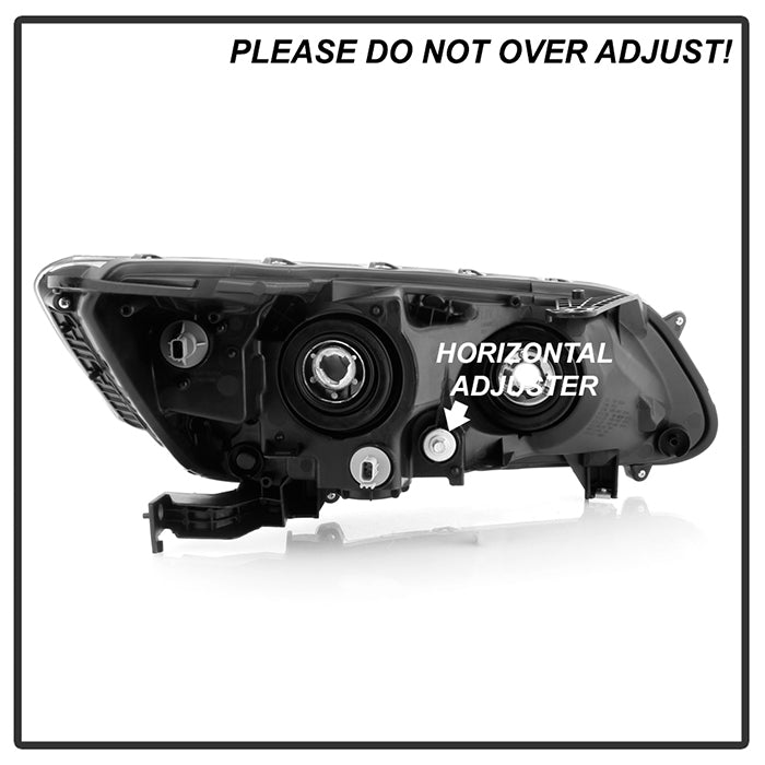 FR SPORT SPYDER xTune 13-15 Honda Accord LED Blue Start / Sequential Signal DRL Proj - Blk -...