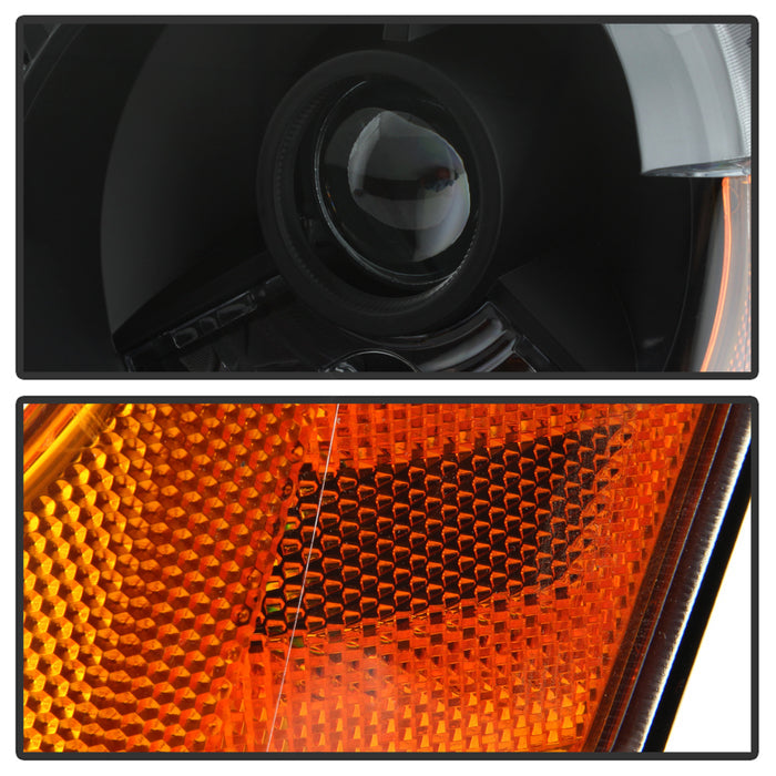 SPYDER xTune Jeep Grand Cherokee 08-10 OEM Style Projector Headlights - Black PRO-JH-JGC08-AM-BK 9036118