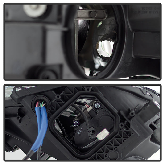 FR SPORT SPYDER xTune Lexus GS 06-11 OE Projector Headlights (w/AFS. HID fit) - Chrome Left...