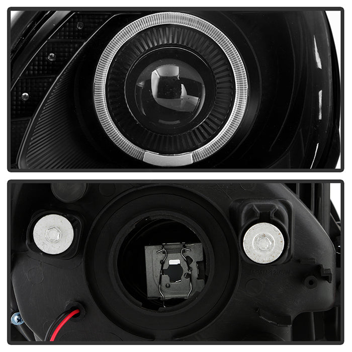 FR SPORT SPYDER Xtune Lexus GS300/GS400/GS430 98-05 Halogen Only Halo Projector Headlights Black...
