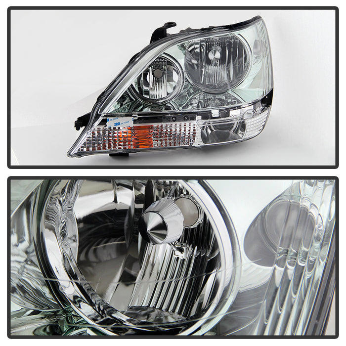 FR SPORT SPYDER Xtune Lexus Rx300 99-03 Halogen Only (Bulbs Not Included) OEM Style Headlights...