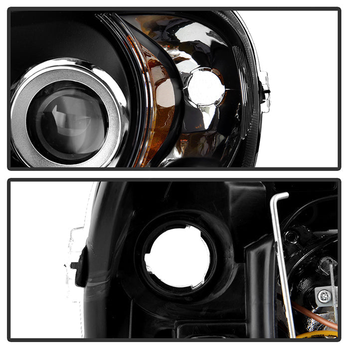 SPYDER Xtune Mercedes Benz W163 Ml-Class 98-01 ProjectOEr Headlights Black PRO-JH-MBW16398-BK 9028212