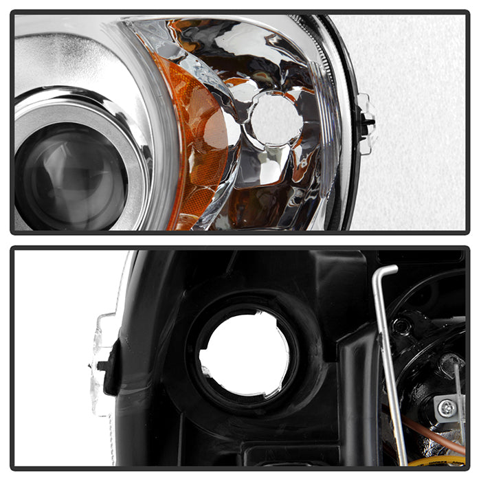 FR SPORT SPYDER Xtune Mercedes Benz W163 Ml-Class 98-01 ProjectOEr Headlights Chrome...