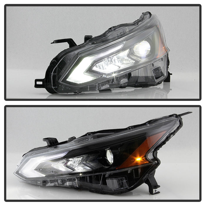 FR SPORT xTune Nissan Altima 19-20 4Dr w High Beam LED Projector Headlight - OE SET...