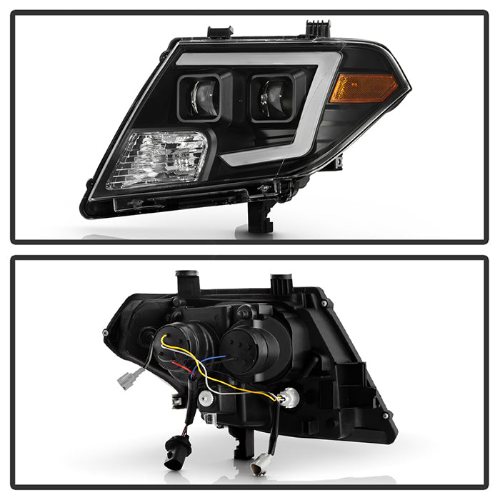 FR SPORT SPYDER xTune Nissan Frontier 09-20 Projector Headlights - Light Bar DRL - Black 9051395...