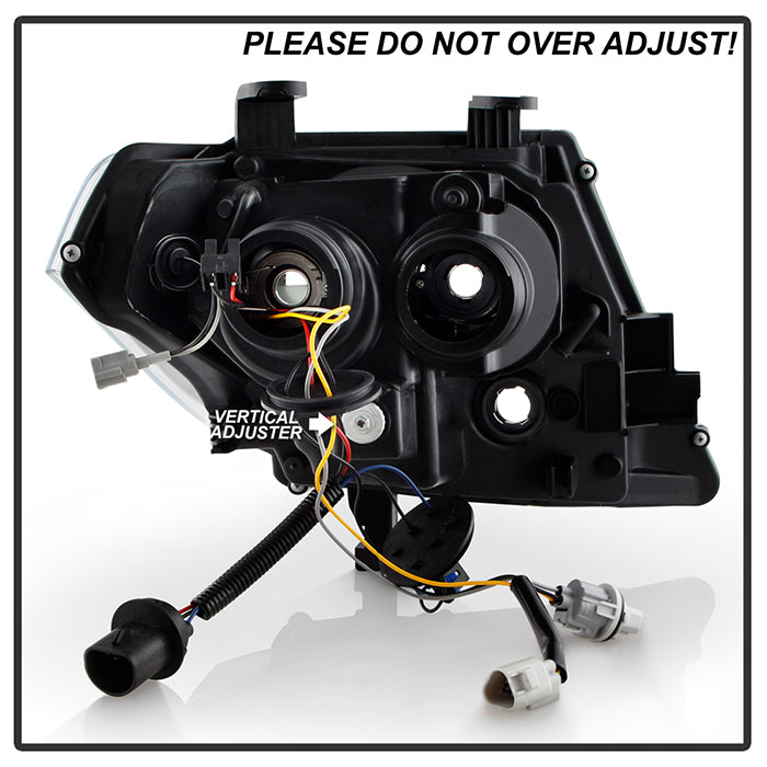 FR SPORT SPYDER xTune Nissan Frontier 09-20 Projector Headlights - Light Bar DRL - Black 9051395...