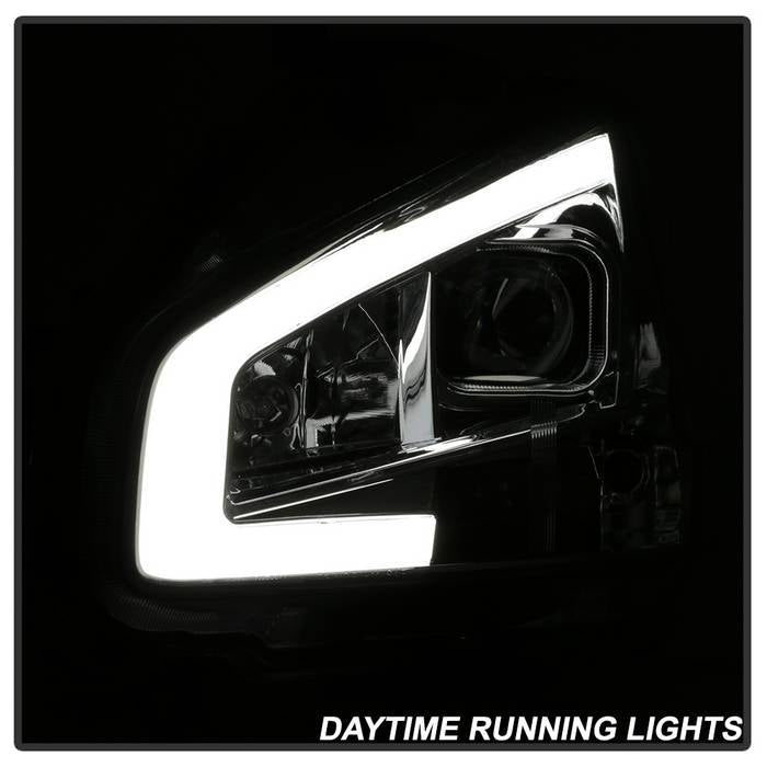 FR SPORT SPYDER xTune 09-14 Nissan Maxima Halogen LED Light Bar Projector Headlights - Chrome...
