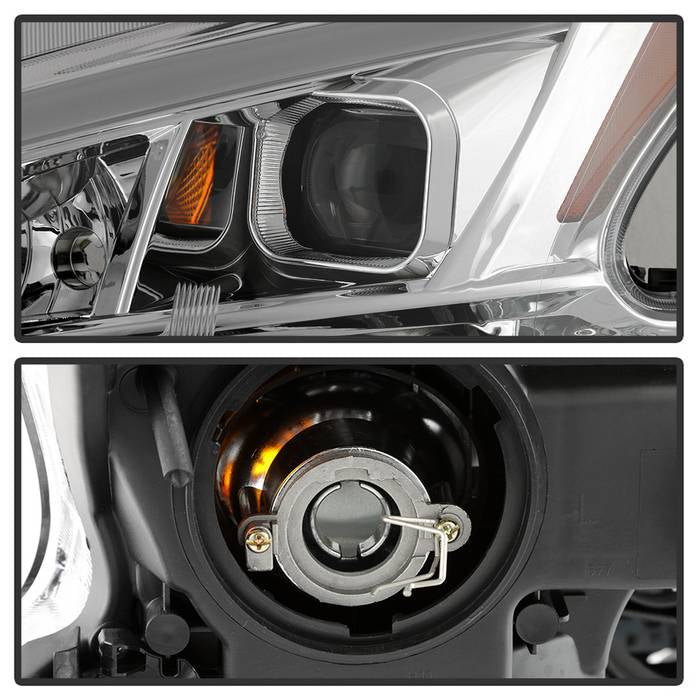 FR SPORT SPYDER xTune 09-14 Nissan Maxima Halogen LED Light Bar Projector Headlights - Chrome...
