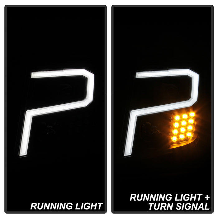 Xtune Nissan Titan (Halogen Only) 06-20 Projector Headlights Black PRO-JH-NTI16-LBBRL-BK 9049224