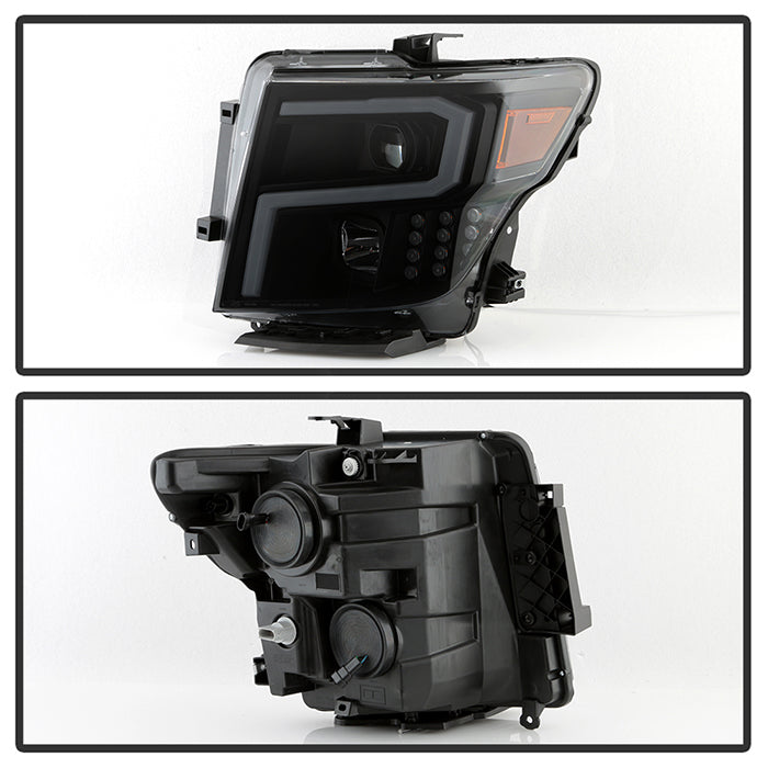 FR SPORT Xtune Nissan Titan (Halogen Only) 06-20 Projector Headlights Black Smoked...