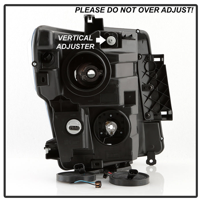 FR SPORT Xtune Nissan Titan (Halogen Only) 06-20 Projector Headlights Black Smoked...