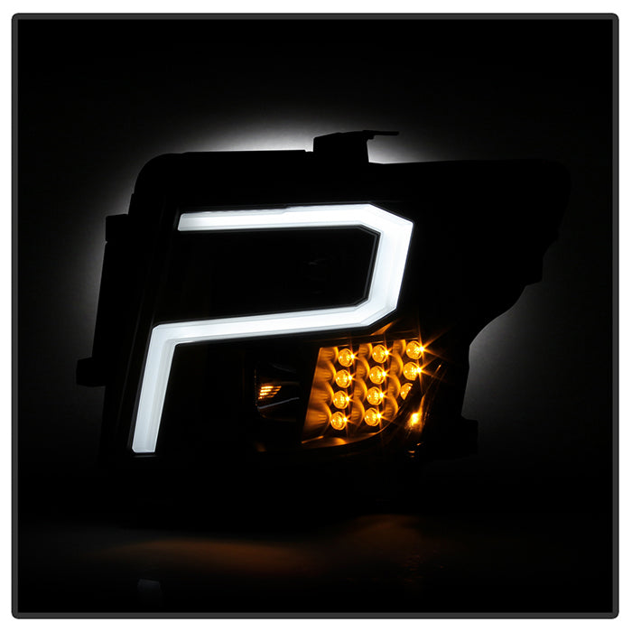 FR SPORT Xtune Nissan Titan (Halogen Only) 06-20 Projector Headlights Black Smoked...