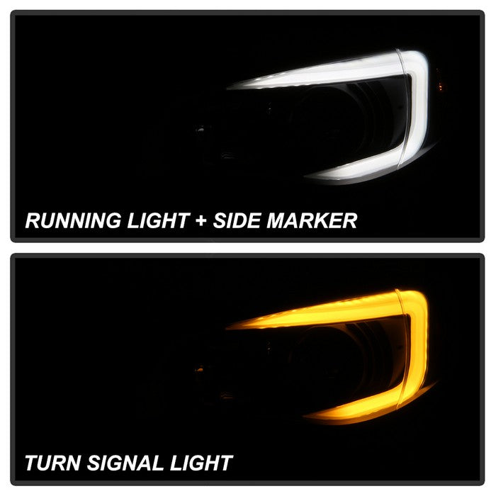 FR SPORT SPYDER xTune Subaru Impreza WRX Halogen Only 08-14 Projector Headlights Black Smoked...