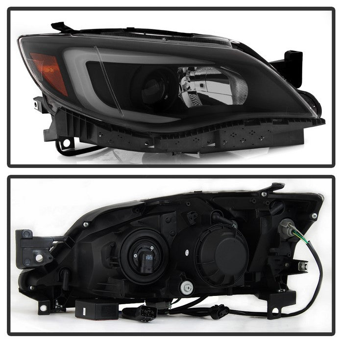 FR SPORT SPYDER xTune Subaru Impreza WRX Halogen Only 08-14 Projector Headlights Black Smoked...