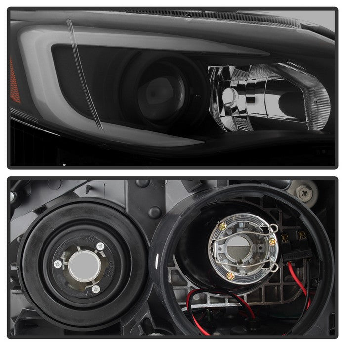 FR SPORT SPYDER xTune Subaru Impreza WRX Halogen Only 08-14 Projector Headlights Black Smoked...