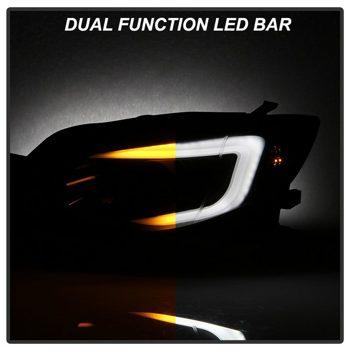 FR SPORT SPYDER xTune Subaru Impreza WRX Halogen Only 08-14 Projector Headlights Black Smoked...