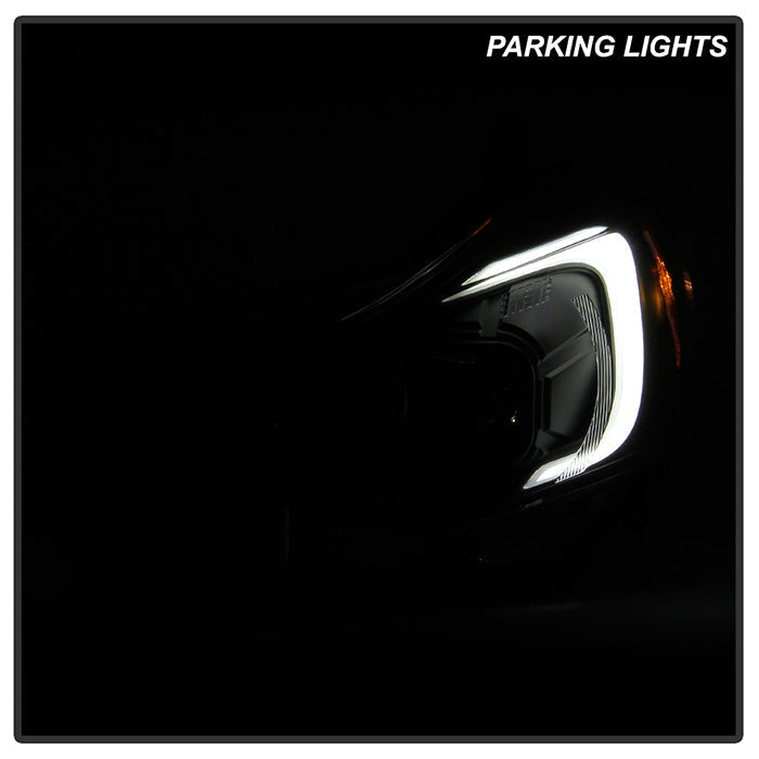 SPYDER xTune 12-16 Subaru Impreza LED Light Bar Projector Headlights 9048678