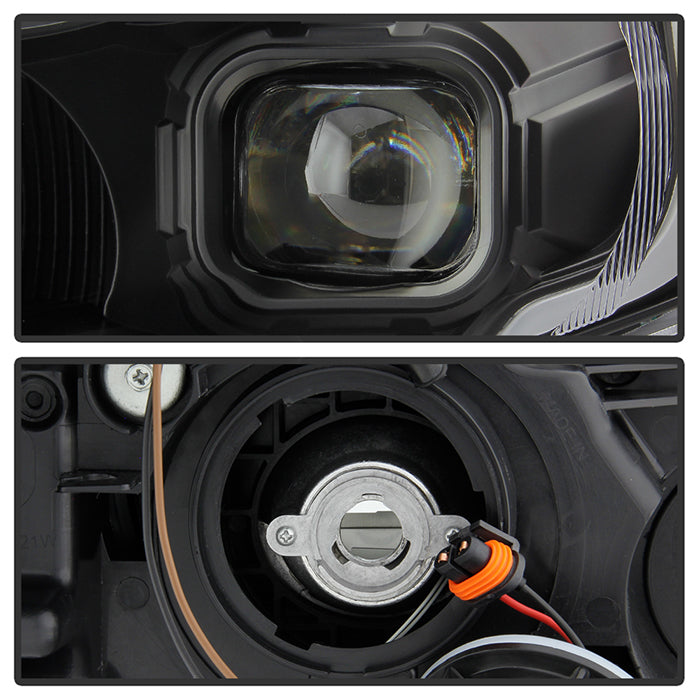 SPYDER xTune 12-16 Subaru Impreza LED Light Bar Projector Headlights 9048678