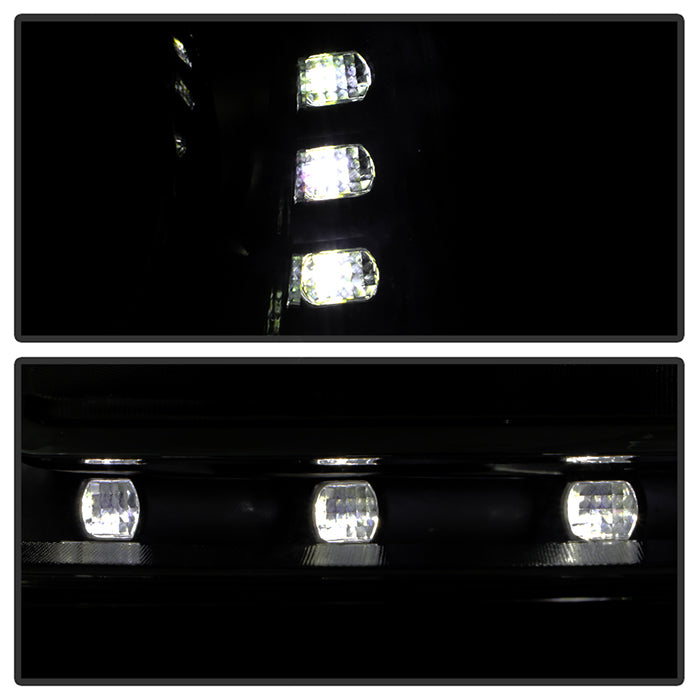 FR SPORT SPYDER xTune Volkswagen Jetta 11-14 DRL Projector Headlights - Black Smoked...