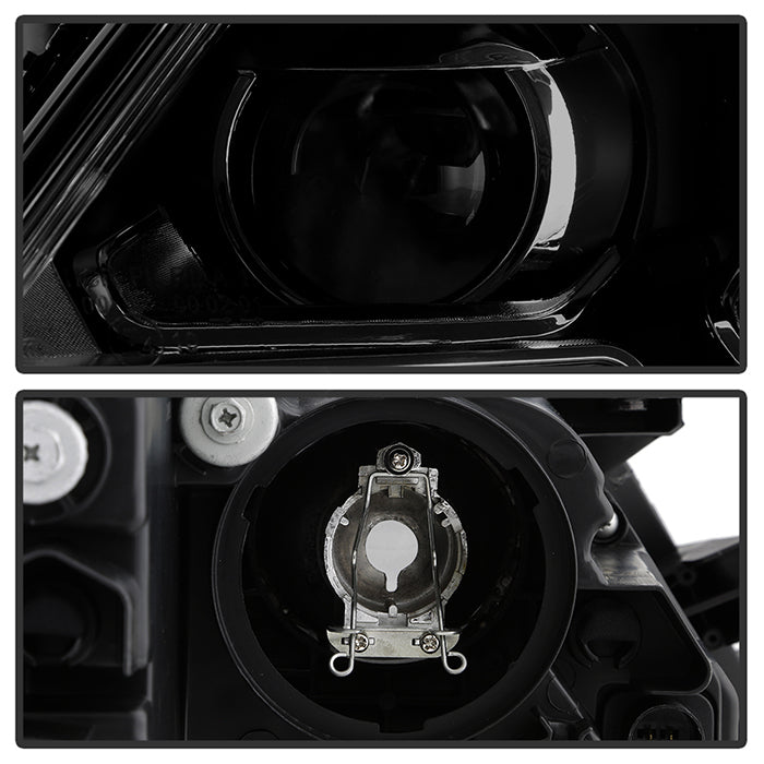 FR SPORT SPYDER xTune Volkswagen Jetta 11-14 DRL Projector Headlights - Black Smoked...