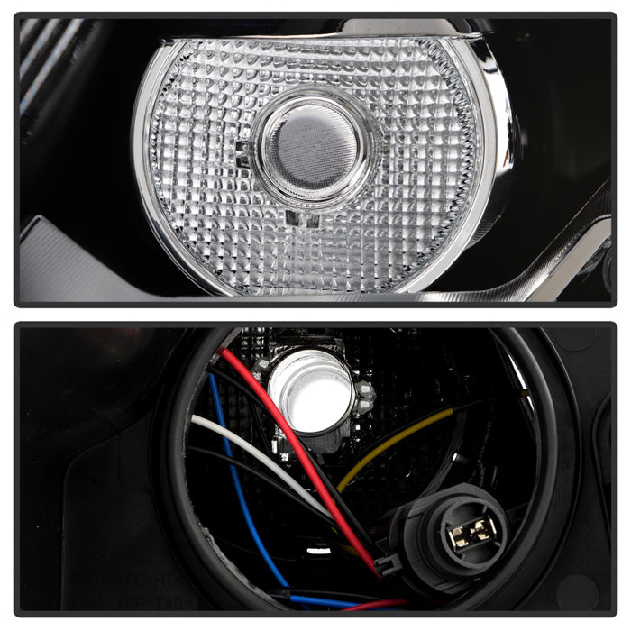 FR SPORT SPYDER Xtune Volkswagen Passat 12-14 OE Projector Headlights Not Compatible w/ Hid Black...