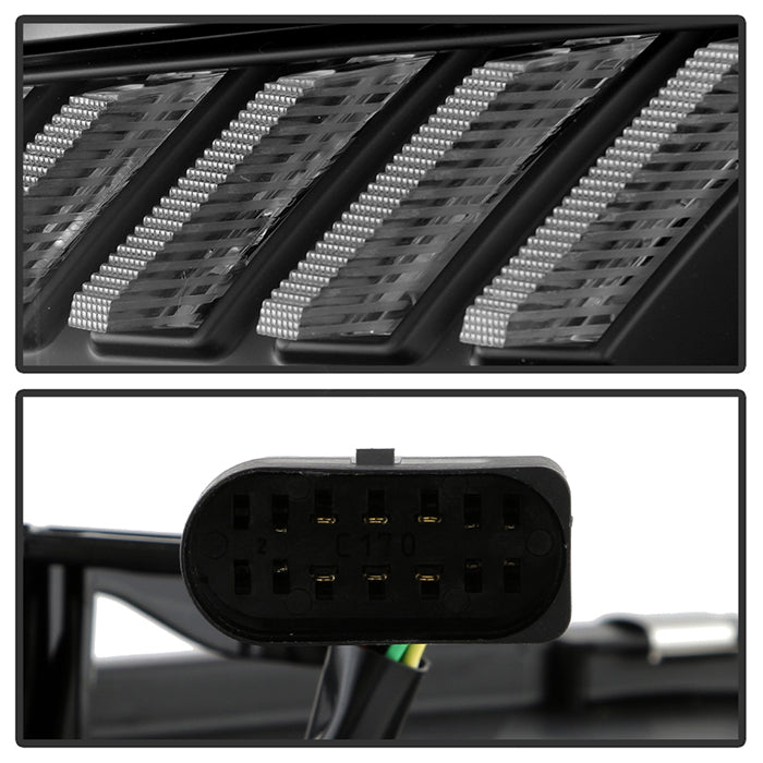 Spyder 13-16 Audi A4/S4 HID Model Only High-Power LED Headlights - Black PRO-YD-AA413HIDAP-BK 5088352