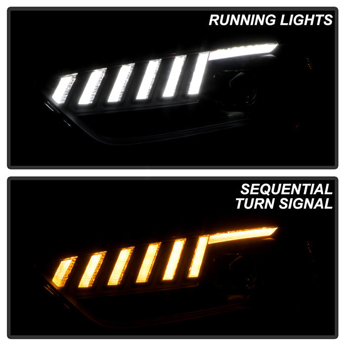 Spyder 13-16 Audi A4/S4 HID Model Only High-Power LED Headlights - Black PRO-YD-AA413HIDAP-BK 5088352