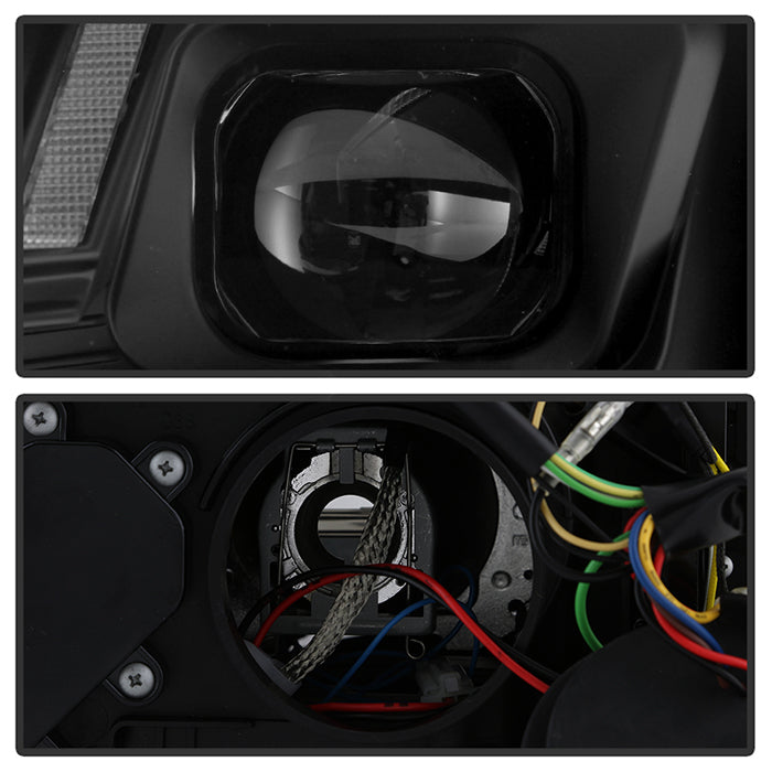 Spyder 13-16 Audi A4/S4 HID Model Only High-Power LED Headlights - Black PRO-YD-AA413HIDAP-BK 5088352
