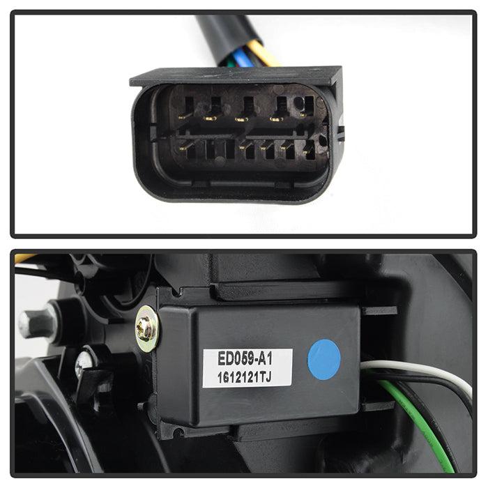 Spyder BMW E90 3-Series 06-08 4DR Headlights - AFS HID Only - Black PRO-YD-BMWE9005V2-AFSHID-BK 5083838