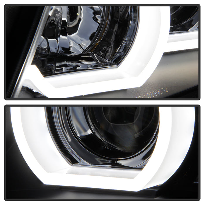 Spyder BMW E90 3-Series 06-08 4DR Headlights - AFS HID Only - Black PRO-YD-BMWE9005V2-AFSHID-BK 5083838