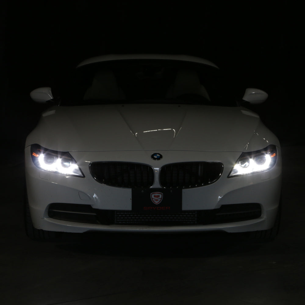Spyder BMW Z4 09-13 Projector Headlights (Not Comp w Halogen) Black PRO-YD-BMWZ409HID-AFSSEQ-BK 5086884