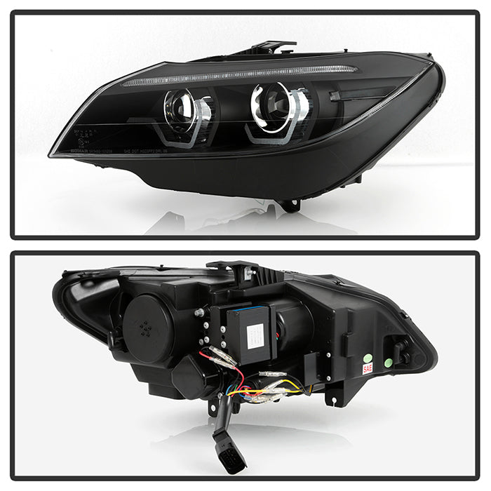 Spyder BMW Z4 09-13 Projector Headlights (Not Comp w Halogen) Black PRO-YD-BMWZ409HID-AFSSEQ-BK 5086884
