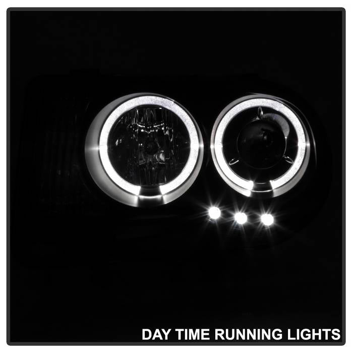 FR SPORT Spyder Chrysler 300C 05-10 Projector Headlights LED Halo LED Blk (Not Included)...