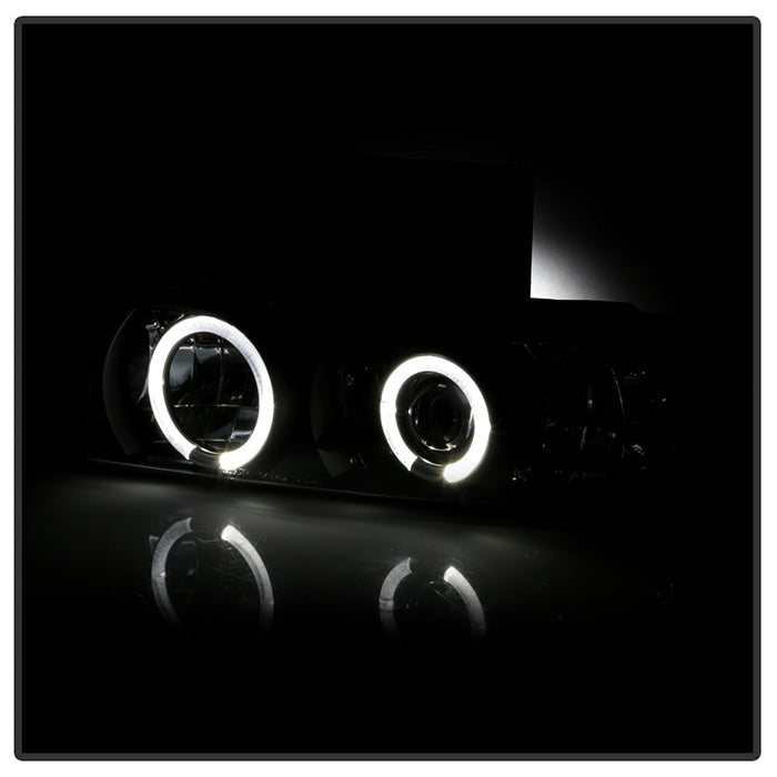 95-05 Astro/Safari Headlights, Spyder PRO-YD-CA95-HL-BK