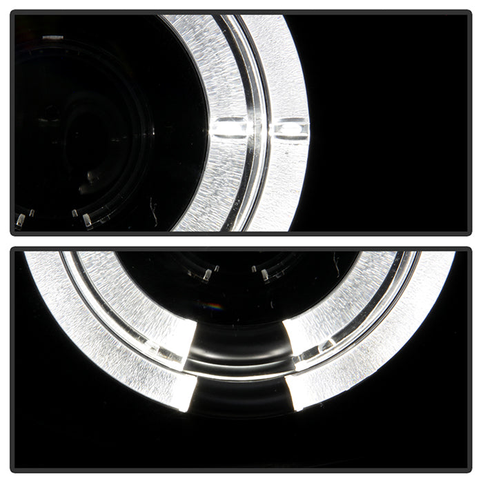 FR SPORT Spyder Chevy Camaro 10-13 Projector Headlights Dual Halo LED Halo Blk High/...