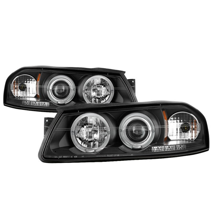 Spyder Chevy Impala 00-05 Projector Headlights LED Halo LED Black High H1 Low H1 PRO-YD-CHIP00-HL-BK 5009401