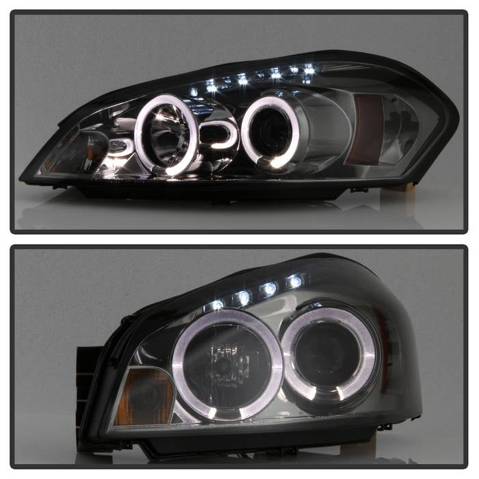 Spyder Chevy Impala 06-13 Projector Headlights LED Halo LED Smke PRO-YD-CHIP06-HL-SM 5031723