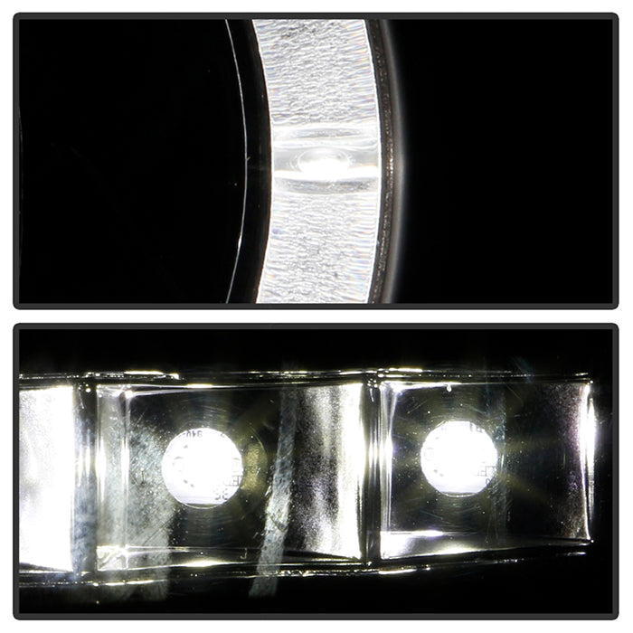Spyder Chevy Silverado 1500 07-13 Projector Headlights LED Halo LED Blk PRO-YD-CS07-HL-BK 5009494