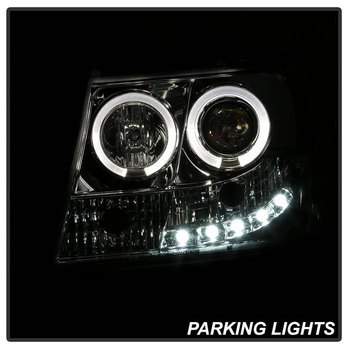 Spyder Chevy Suburban 1500 Projector Headlights LED Halo LED Chrome PRO-YD-CSUB07-HL-C 5009654